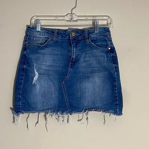 Celebrity Jean skirt